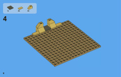 LEGO 3855 instructions page 6 – build guide