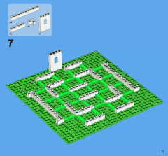 LEGO 3856 instructions page 11 – build guide