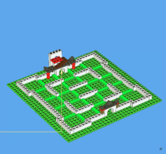 LEGO 3856 instructions page 17 – build guide