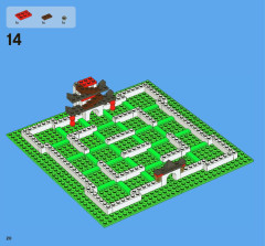 LEGO 3856 instructions page 20 – build guide