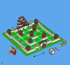 LEGO 3856 instructions page 24 – build guide