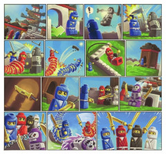 LEGO 3856 instructions page 27 – build guide