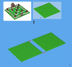LEGO 3856 instructions page 5 – build guide