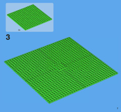 LEGO 3856 instructions page 7 – build guide