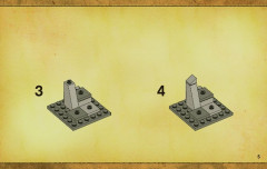 LEGO 3857 instructions page 5 – build guide