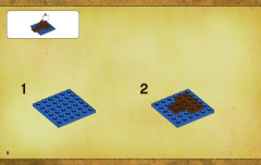 LEGO 3857 instructions page 8 – build guide