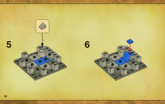 LEGO 3858 instructions page 10 – build guide