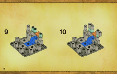 LEGO 3858 instructions page 12 – build guide