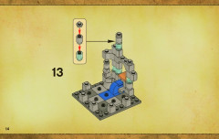 LEGO 3858 instructions page 14 – build guide