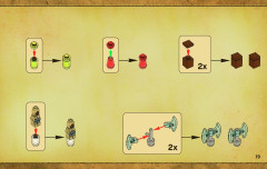 LEGO 3858 instructions page 19 – build guide
