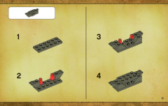 LEGO 3859 instructions page 11 – build guide