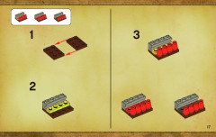 LEGO 3859 instructions page 17 – build guide