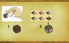 LEGO 3859 instructions page 2 – build guide