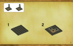 LEGO 3859 instructions page 3 – build guide