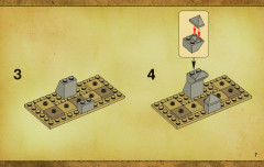 LEGO 3859 instructions page 7 – build guide