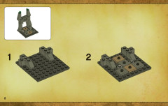 LEGO 3859 instructions page 8 – build guide