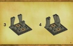 LEGO 3859 instructions page 9 – build guide