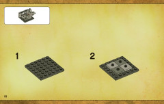 LEGO 3860 instructions page 10 – build guide