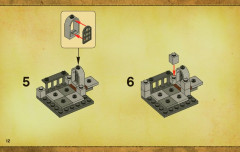 LEGO 3860 instructions page 12 – build guide