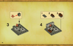 LEGO 3860 instructions page 14 – build guide