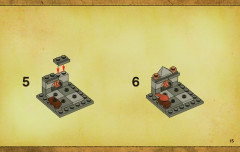 LEGO 3860 instructions page 15 – build guide