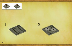 LEGO 3860 instructions page 18 – build guide