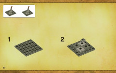 LEGO 3860 instructions page 20 – build guide