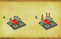 LEGO 3860 instructions page 23 – build guide