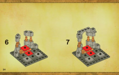 LEGO 3860 instructions page 24 – build guide