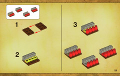 LEGO 3860 instructions page 29 – build guide