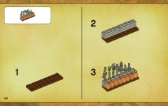LEGO 3860 instructions page 30 – build guide
