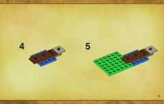 LEGO 3860 instructions page 7 – build guide