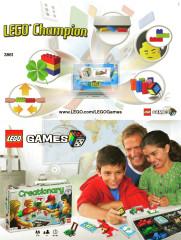 LEGO 3861 instructions page 1 – build guide
