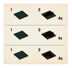 LEGO 3862 instructions page 2 – build guide