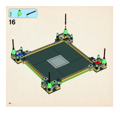 LEGO 3862 instructions page 20 – build guide