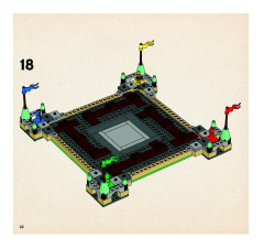 LEGO 3862 instructions page 22 – build guide