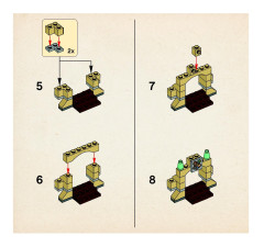 LEGO 3862 instructions page 25 – build guide