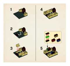 LEGO 3862 instructions page 3 – build guide