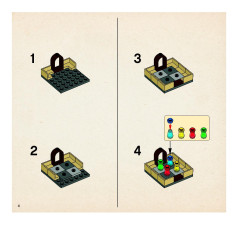 LEGO 3862 instructions page 4 – build guide