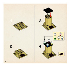 LEGO 3862 instructions page 6 – build guide