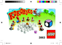 LEGO 3863 instructions page 1 – build guide