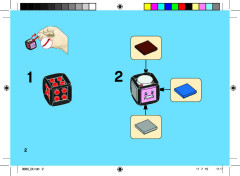 LEGO 3863 instructions page 2 – build guide