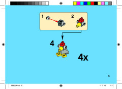 LEGO 3863 instructions page 5 – build guide