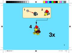 LEGO 3863 instructions page 7 – build guide