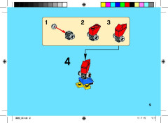 LEGO 3863 instructions page 9 – build guide