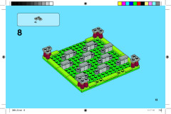 LEGO 3864 instructions page 13 – build guide