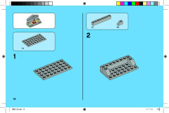 LEGO 3864 instructions page 14 – build guide
