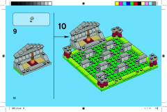 LEGO 3864 instructions page 18 – build guide