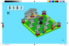 LEGO 3864 instructions page 19 – build guide