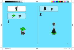 LEGO 3864 instructions page 3 – build guide